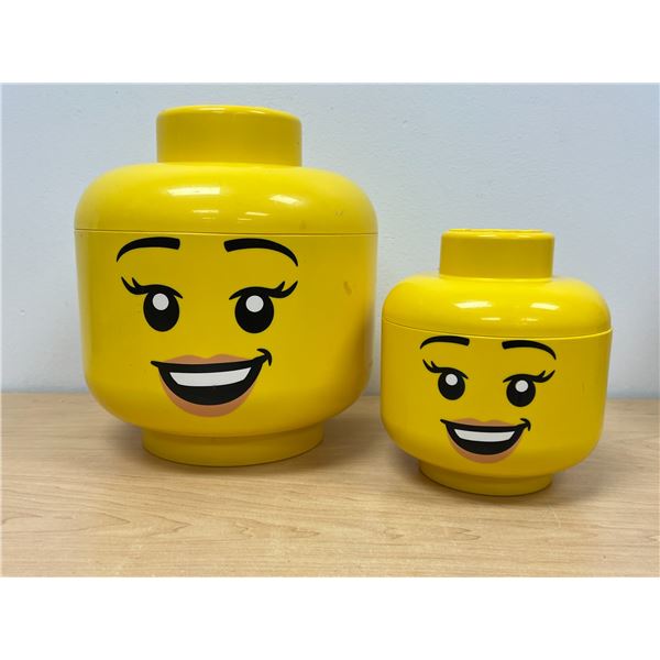 2 Lego Containers full of Building Bricks and pieces - see all photos.