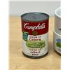 Image 2 : Vintage? 1999 Campbell's Cream of Celery Soup & 2 Handled Soup Bowls