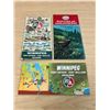 Image 1 : 3 Vintage B/A & ESSO Winnipeg / Manitoba / Saskatchewan Folding Travel Maps