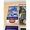 Image 7 : 6 American Folding Travel Maps - Mobilgas / AAA / Great Northern Railway / Amoco etc