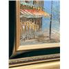 Image 4 : Original Impasto Paris Street Scene Attributed to Caroline Burnett - Smaller frame 14.75x12.75"