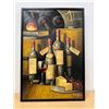 Image 1 : Walter Petrini (Italy) Still Life - Larger frame approx: 37x25.25"