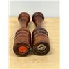 Image 3 : 12" Baribocraft Wooden Pepper Mill and Salt Shaker