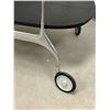 Image 2 : Kartell (Italy) Gastone Folding Trolley / Bar Cart - Antonio Citterio & Glen Low 26.75 x 24.5 & 29"T
