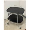 Image 3 : Kartell (Italy) Gastone Folding Trolley / Bar Cart - Antonio Citterio & Glen Low 26.75 x 24.5 & 29"T