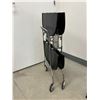Image 9 : Kartell (Italy) Gastone Folding Trolley / Bar Cart - Antonio Citterio & Glen Low 26.75 x 24.5 & 29"T