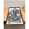 Image 2 : Large Mid Century Turner Wall Accessory "Angel of Bleeker St" - Sheldon C. Schoneberg