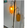 Image 2 : Vintage Tension Pole Floor to Ceiling Lamp - works, see photos