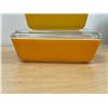 Image 4 : Pyrex Daisy Citrus Fridge Set - Complete Set With Lids - nice set