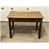 Image 1 : Antique Oak Library Desk - Approx: 40 x 26 & 29"T