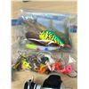 Image 7 : 5 Fishing Reels and Tackle - Shimano / Okuma / Abumatic - see all photos