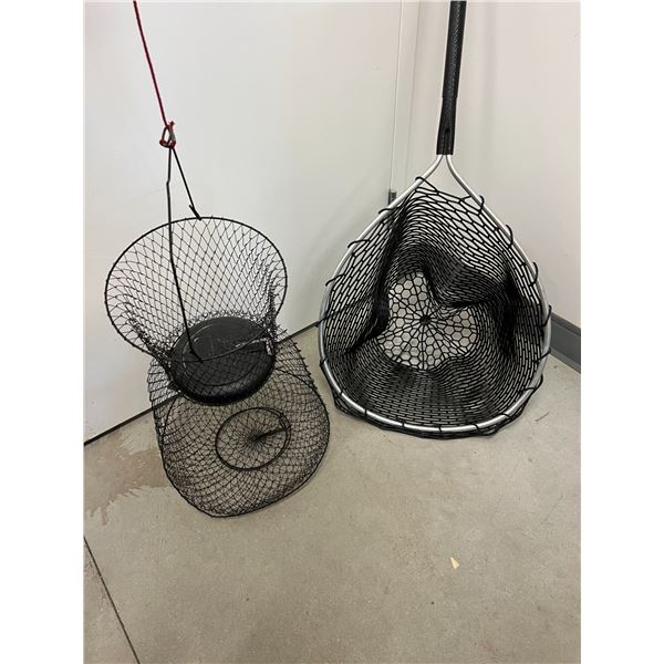 Fishing Net and Wire Fish basket / Holder