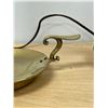 Image 4 : 2 Stiffel Brass Candle Stick Table Lamps (no shades) - Working 22" tall