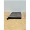 Image 6 : Mid Century Sere Wood & Heavy Textured Glass Snack Trays - glass 10.5x6.5"