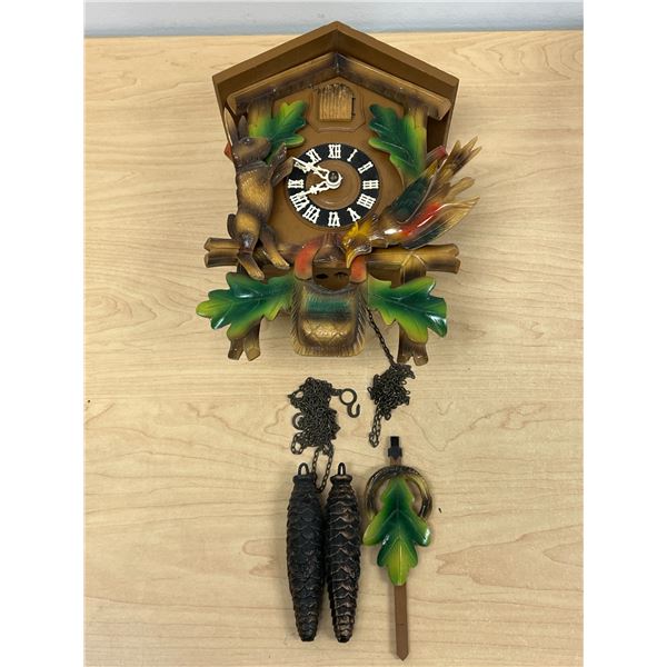 Vintage Cuckoo Clock - not tested, see photos