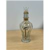 Image 1 : Vintage Bols 4 Chamber Glass Liquor Bottle 13"T