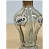 Image 4 : Vintage Bols 4 Chamber Glass Liquor Bottle 13"T