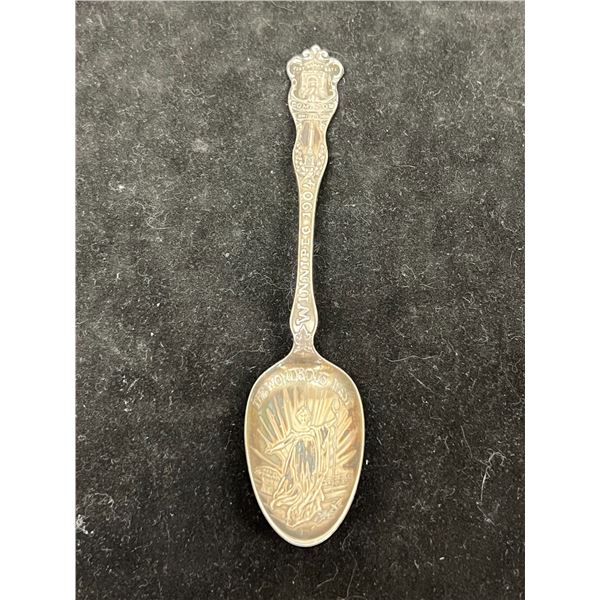 1904 Winnipeg Fort Garry Gate Dominion Exhibition 5.5" Spoon - D.R. Dingwall Silversmiths