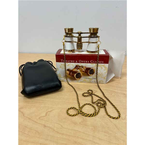 Opera Glasses with Box and Storage Bag
