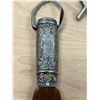 Image 2 : English Never Rust Riding Spurs & 8.5" Argentinian Embossed Handle Rebenque