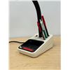 Image 4 : 1980s Retro Desk Lamp With Alarm Clock 14"T - See all photos