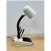 Image 6 : 1980s Retro Desk Lamp With Alarm Clock 14"T - See all photos