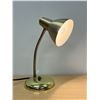 Image 1 : Mid Century Brass / Aluminum Shade Table Lamp 15"T