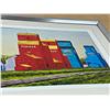Image 2 : Signed Joel Bouchard "Stavely Alberta" Print - Frame: 14.5 x 11.25" (see photos)