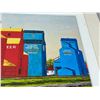 Image 4 : Signed Joel Bouchard "Stavely Alberta" Print - Frame: 14.5 x 11.25" (see photos)