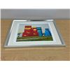 Image 5 : Signed Joel Bouchard "Stavely Alberta" Print - Frame: 14.5 x 11.25" (see photos)