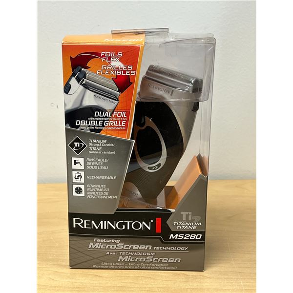 Remington MS280 Titanium Rechargeable Foil Shaver - see all photos