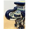 Image 3 : Painted Ceramic Elephant Plant Stand - Approx: 12"T 14"W