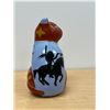 Image 4 : Large Vintage Handpainted Art Pottery Cat Bank (Mexico) 10.5"T