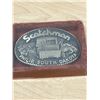 Image 5 : 6 Belt Buckles and 2 Leather Belts - see all photos