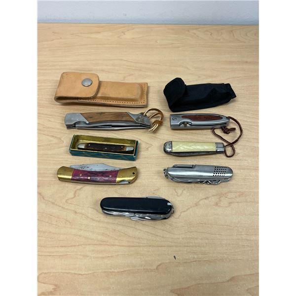Lot of Folding Knives / Utility Knives - see all photos