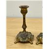 Image 3 : Vintage Brass Candle Holders
