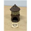 Image 4 : Windridge House Pottery (Canada) "gentlefolk" Gnome Wizard Candle Holder Approx: 6"T