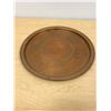 Image 7 : Turkish Copper / Brass Coffee Service - Tray 11.5" Coffee Pot 5.25"T