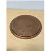 Image 8 : Turkish Copper / Brass Coffee Service - Tray 11.5" Coffee Pot 5.25"T