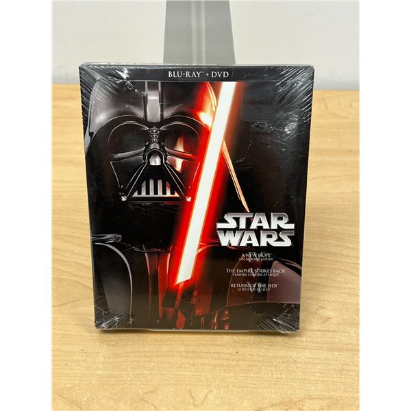 New Sealed Star Wars 6 Disc Blu-Ray + DVD Set - see all photos