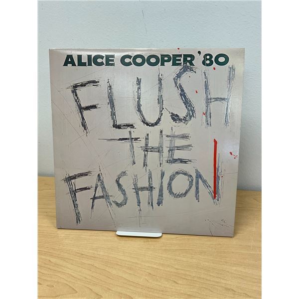 Alice Cooper '80 Flush The Fashion LP Record