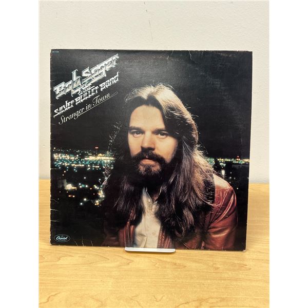 Bob Seger Silver Bullet Band Stranger in Town LP Record