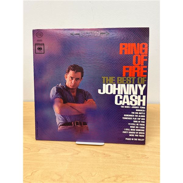 Ring of Fire The Best of Johnny Cash LP Record