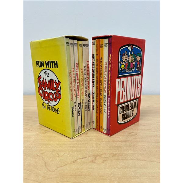 Peanuts (Charles Schulz) & The Family Circus (Bil Keane) SC book Sets