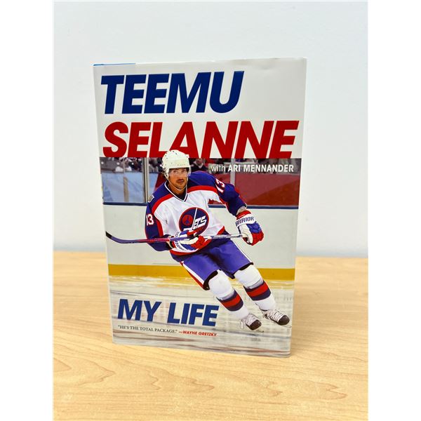 Teemu Selanne My Life HC Book 320 pgs