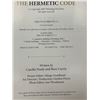 Image 2 : The Hermetic Code - Winnipeg Free Press HC (pen inscription) 131 pgs