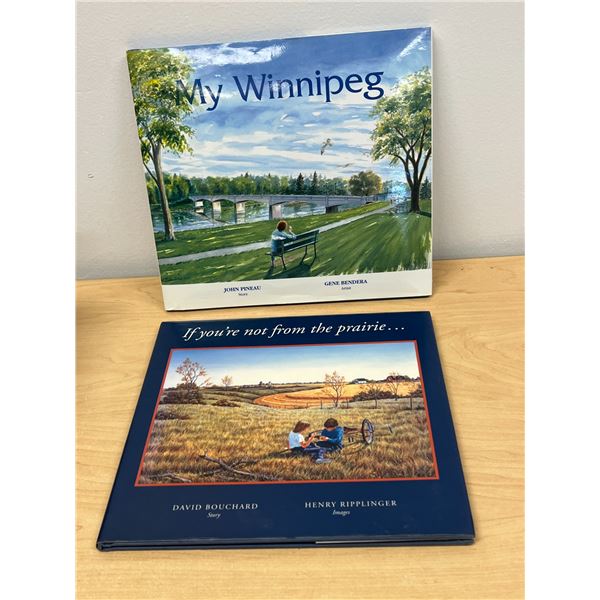 My Winnipeg & If you're from the prairie…. HC books (see photos)