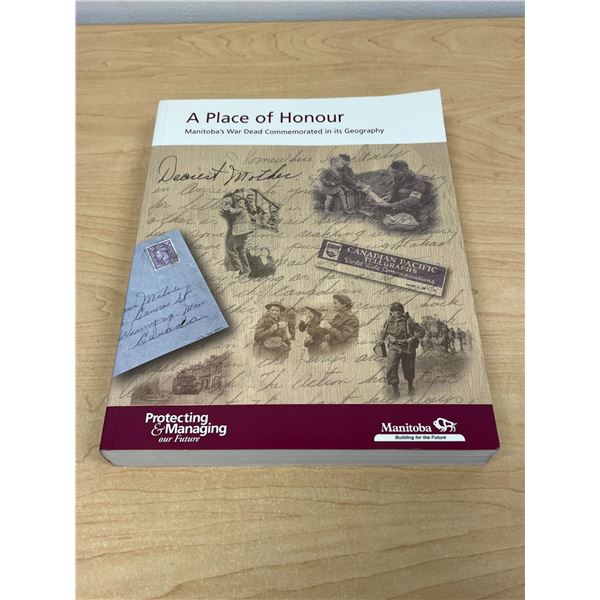 Manitoba's War Dead Commemorated in its Geography - A Place of Honour
