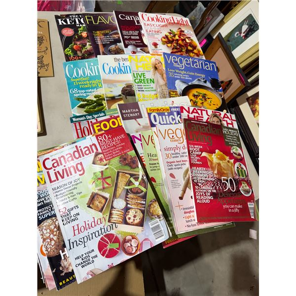 Cooking magazines