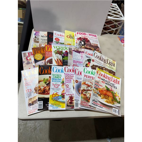 Cooking magazines
